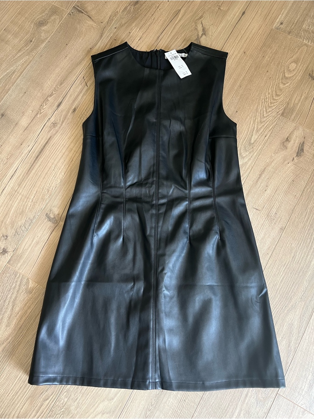 Abercrombie Faux Leather Sleeveless Dress Medium NWT